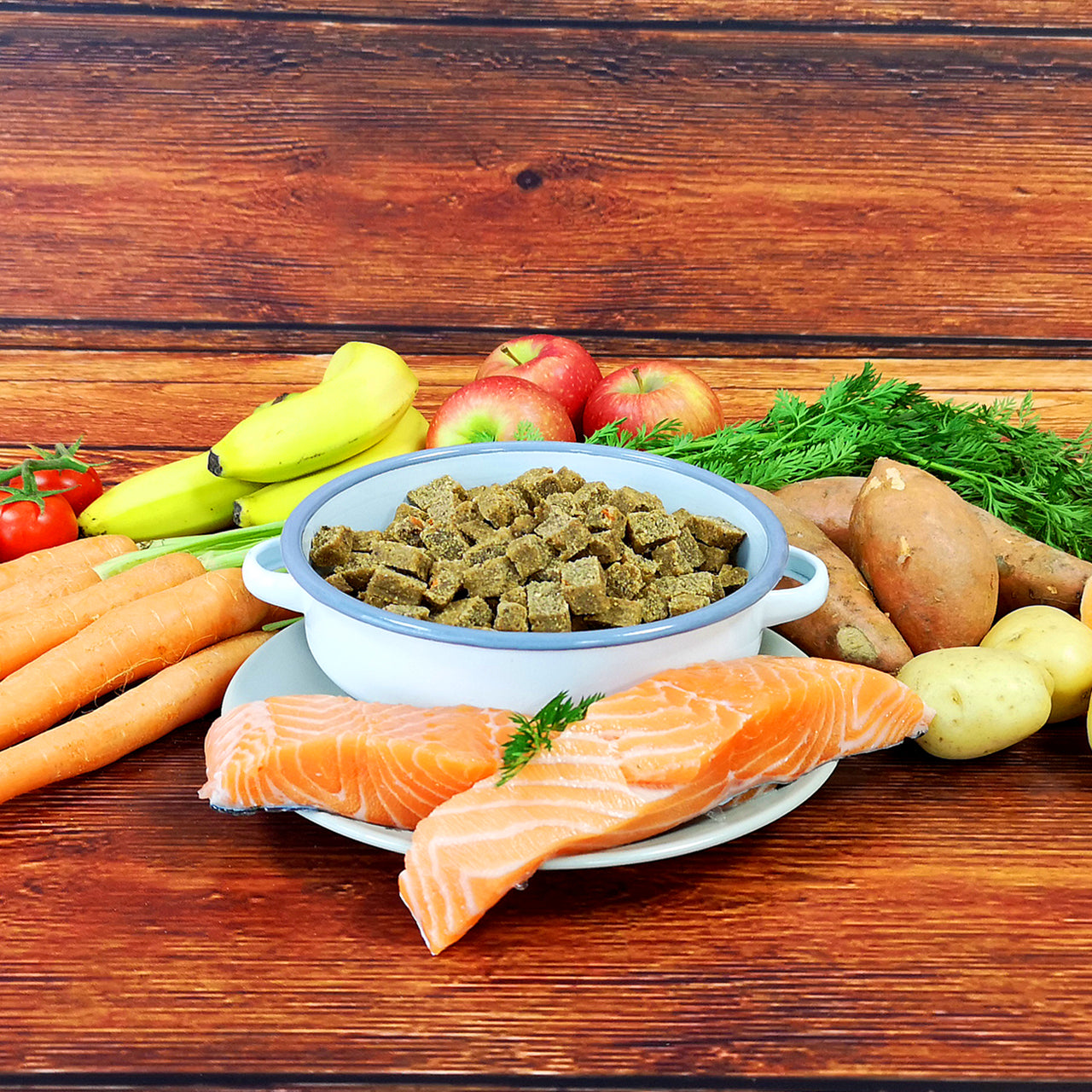 What makes air-dried dog food better?