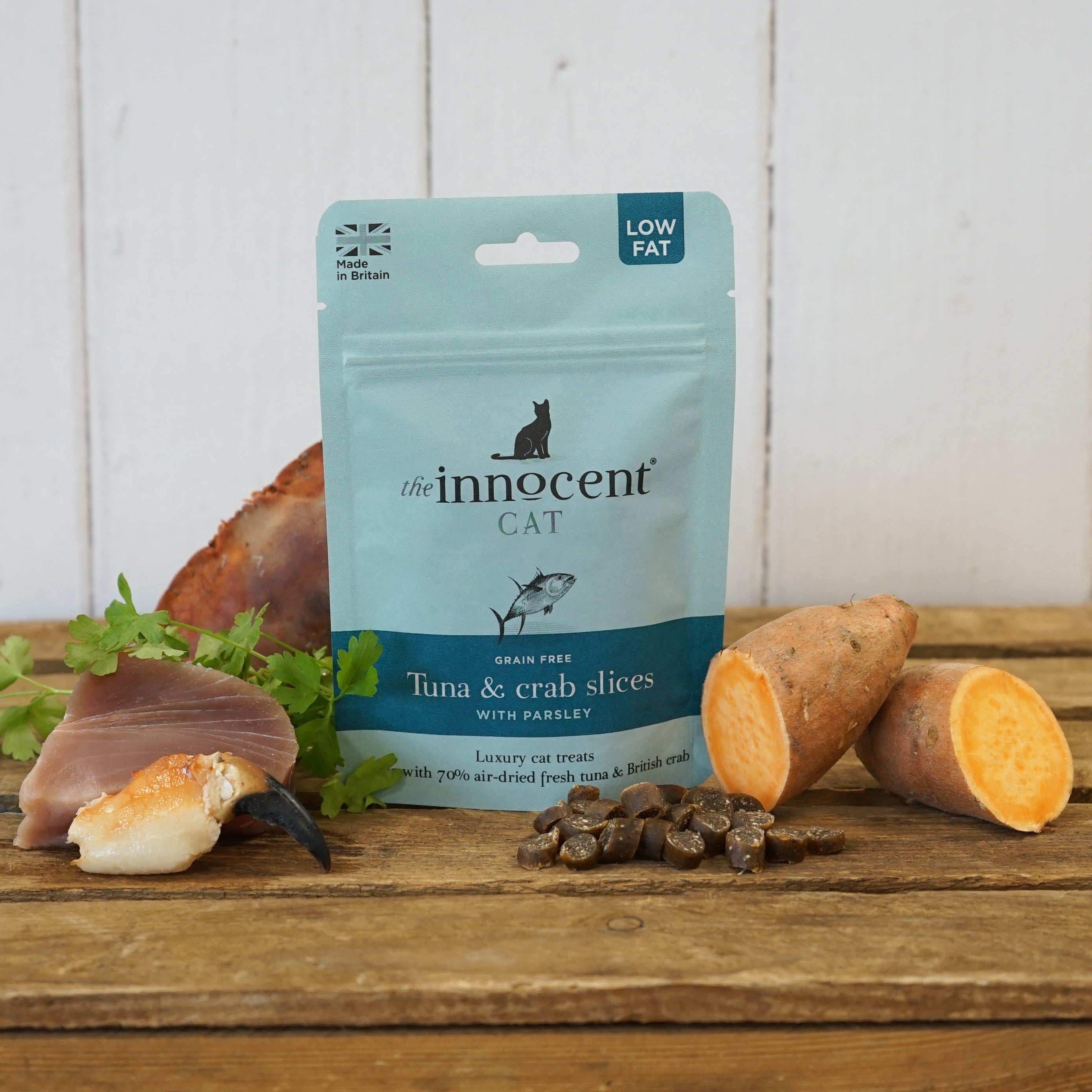 Grain Free Tuna Crab Cat Treats The Innocent Cat | Healthy Pet Treats