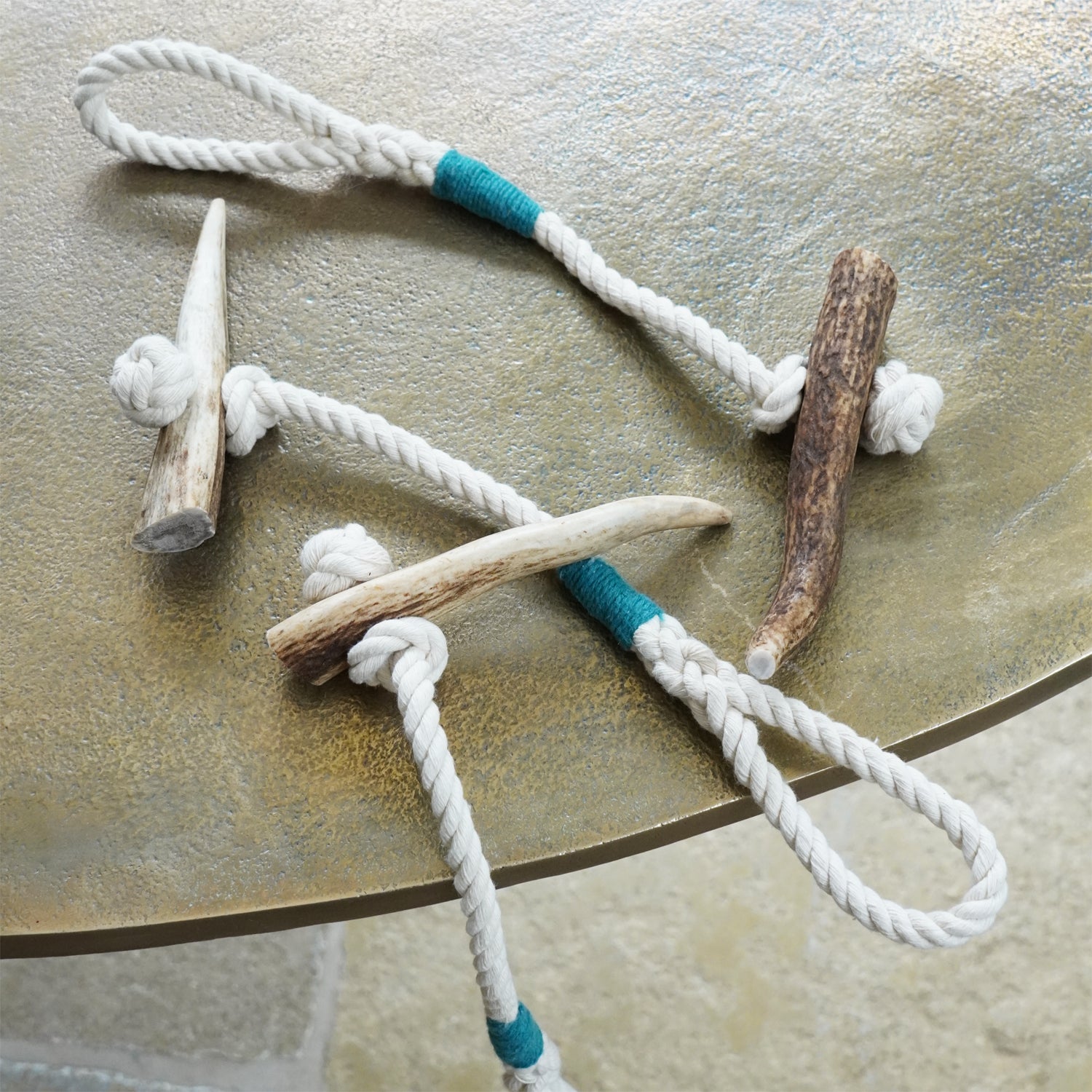 Puppy Antler Rope Toy