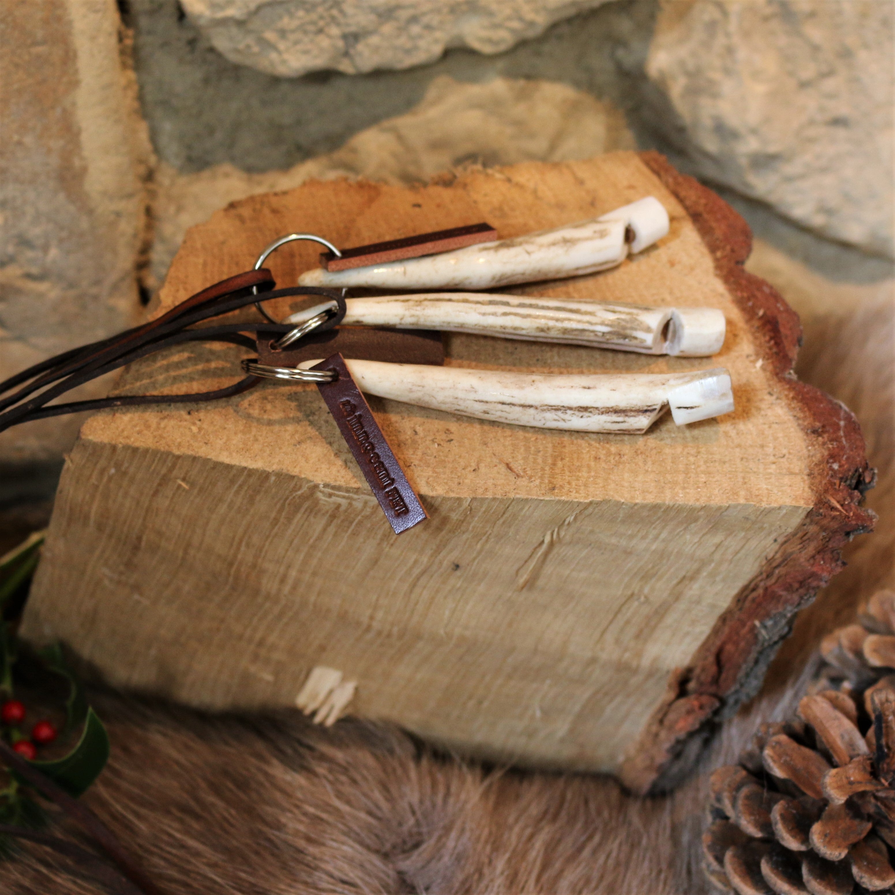 Luxury Antler Whistle for Dog Training