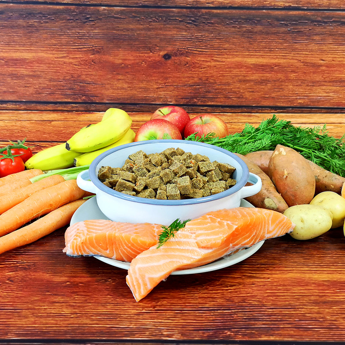 What makes air-dried dog food better?