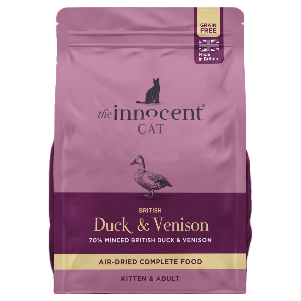 Air-Dried Cat Food - Duck & Venison