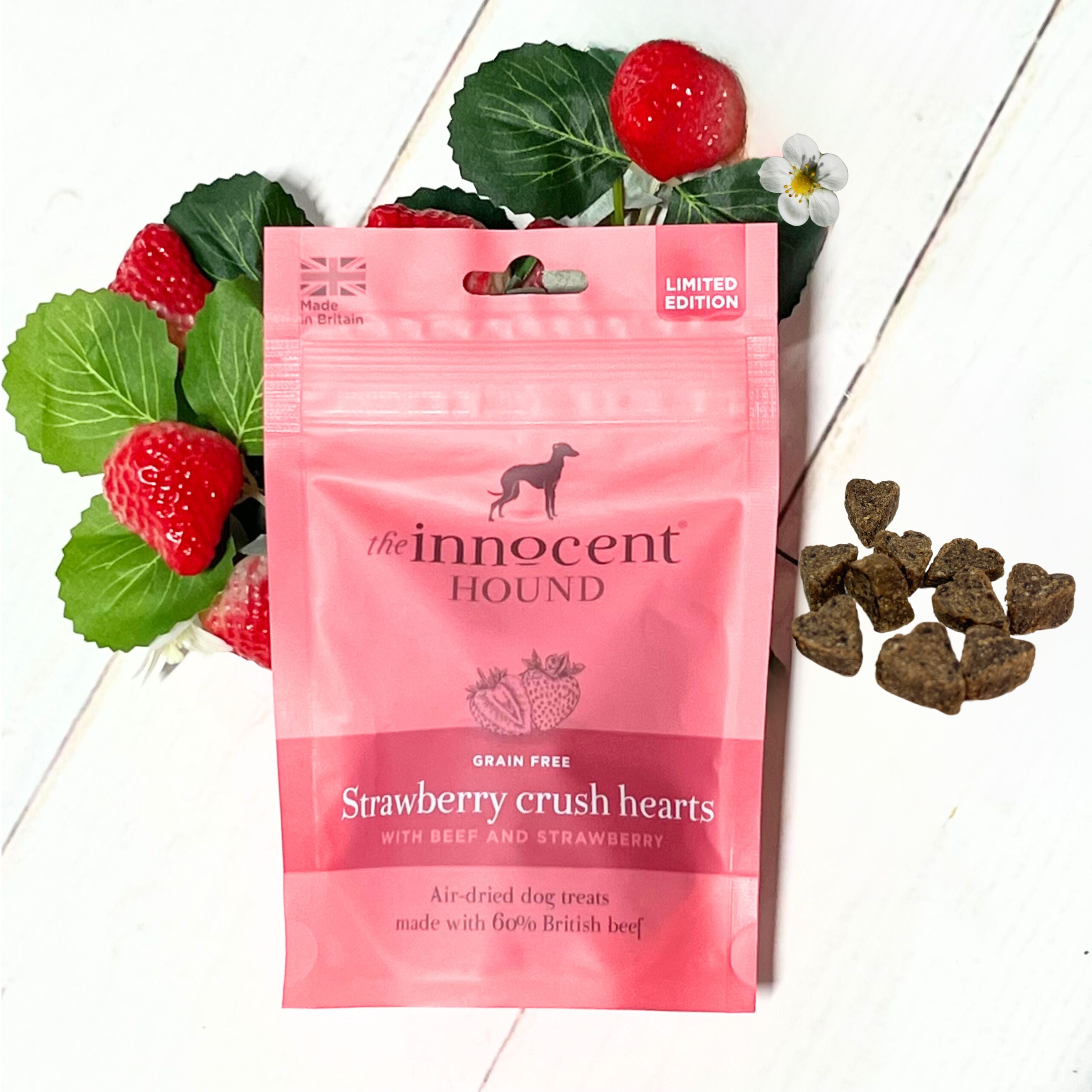 Strawberry Crush Hearts with Beef & Strawberry