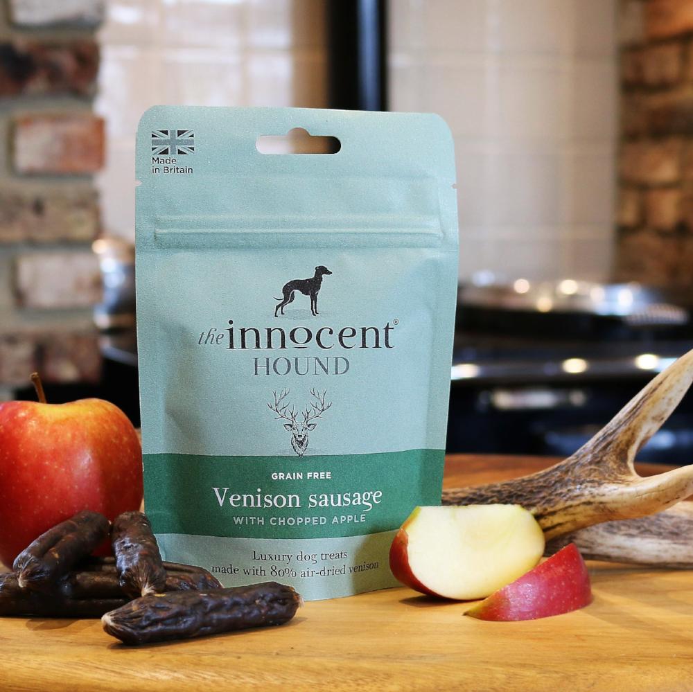Grain Free Venison Sausage Dog Treats The Innocent Hound
