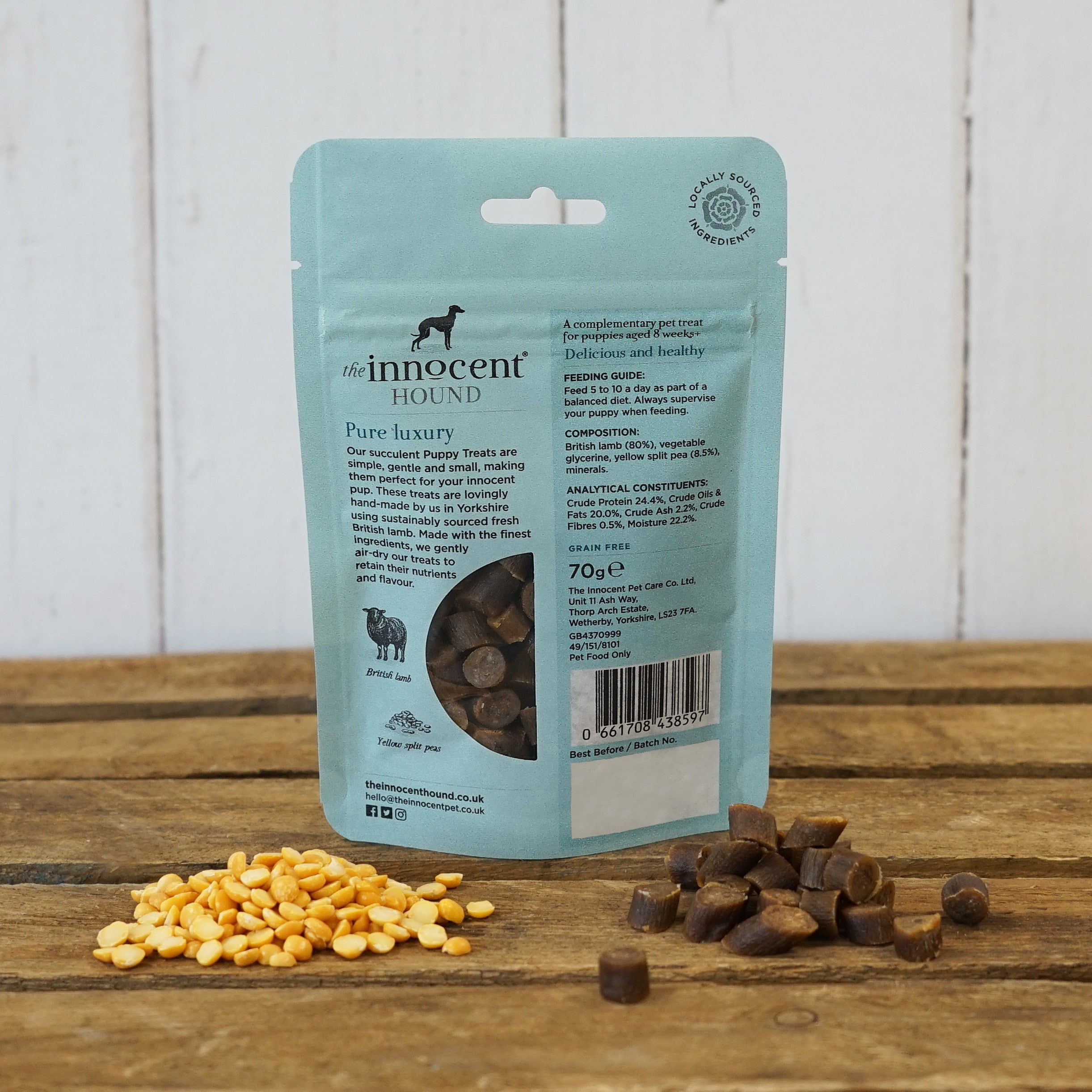 The Innocent Hound Puppy Training Treats with Lamb | Healthy Dog Treats
