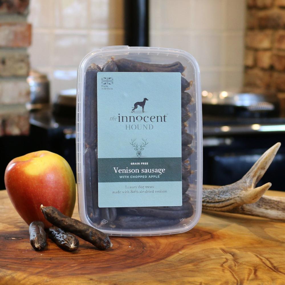 Grain Free Venison Sausage Dog Treats The Innocent Hound