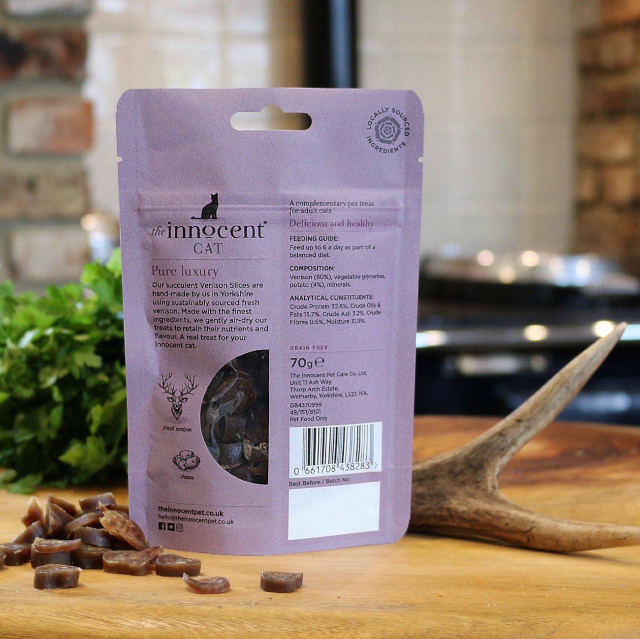 Grain Free Venison Cat Treats The Innocent Cat