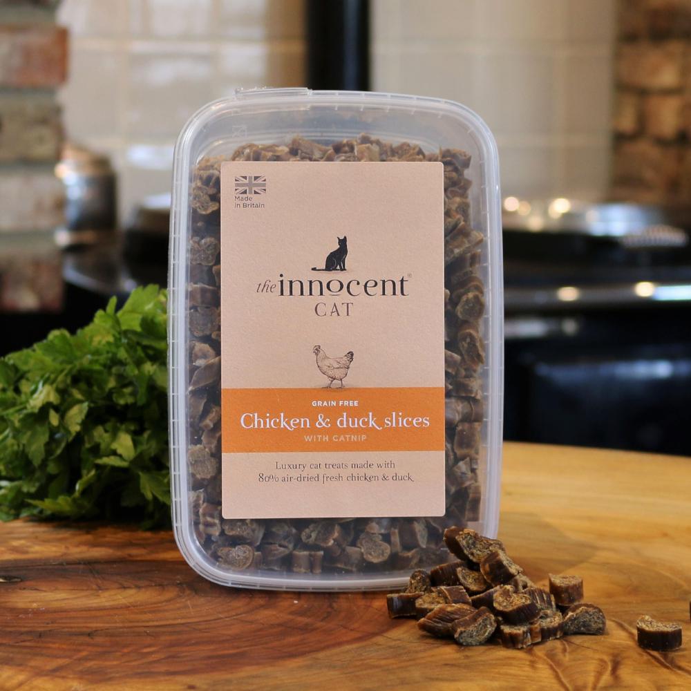 Grain Free Chicken Duck Catnip Cat Treats The Innocent Cat