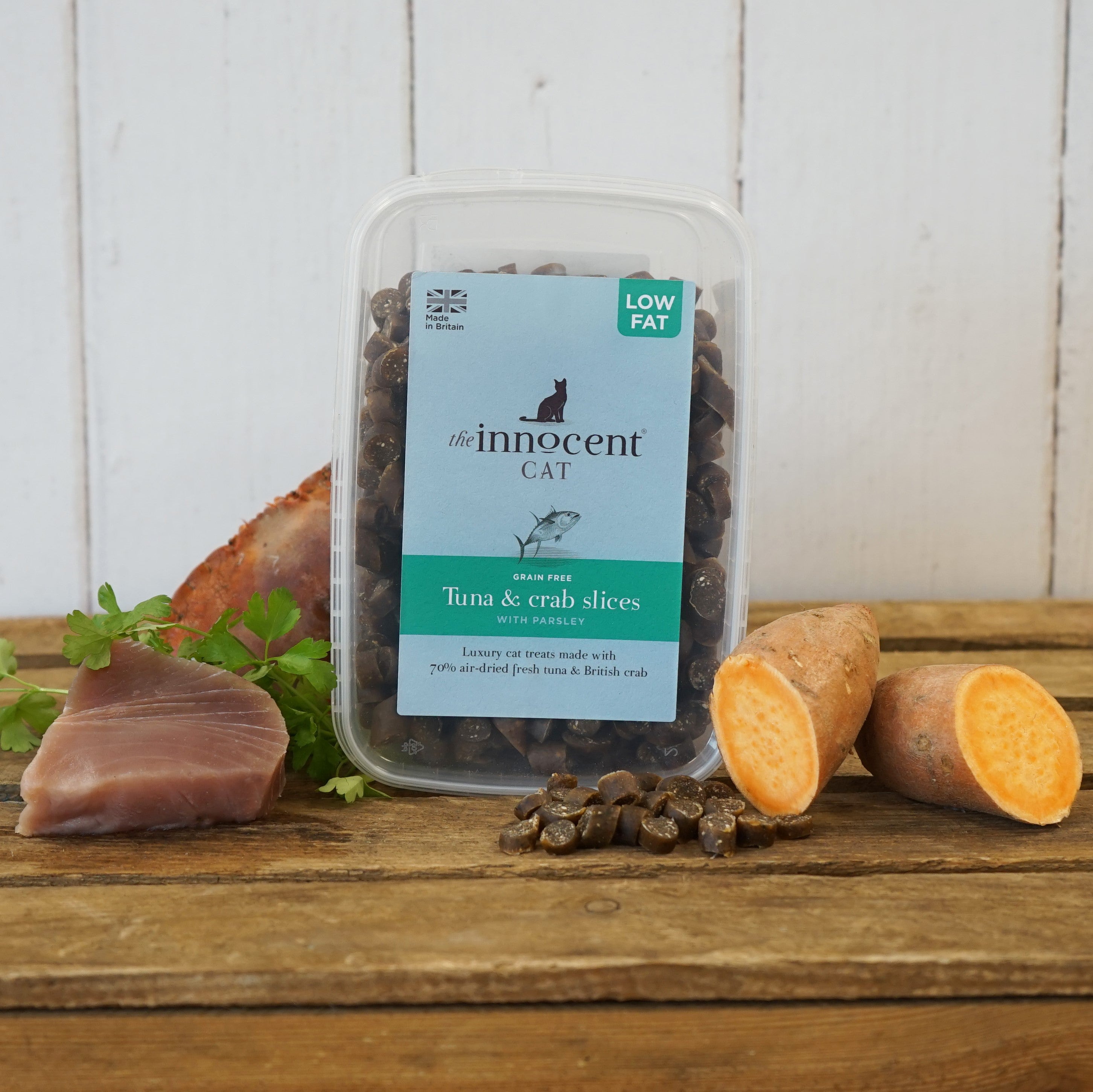 Grain Free Tuna Crab Cat Treats The Innocent Cat | Healthy Pet Treats