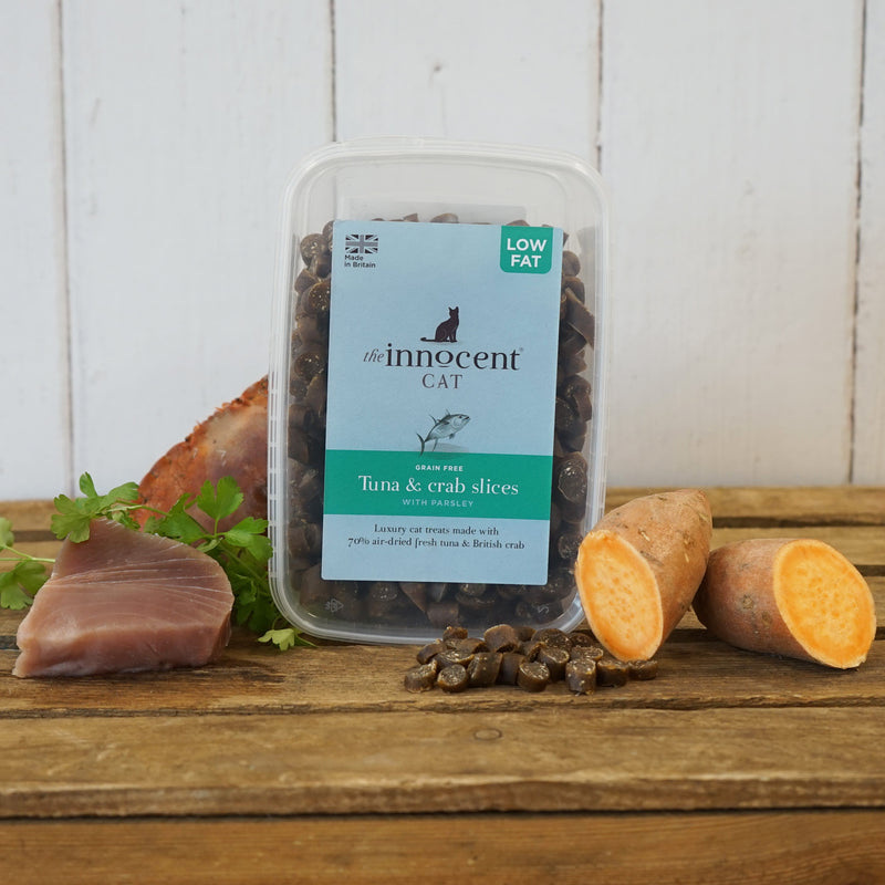 Grain Free Tuna Crab Cat Treats The Innocent Cat | Healthy Pet Treats