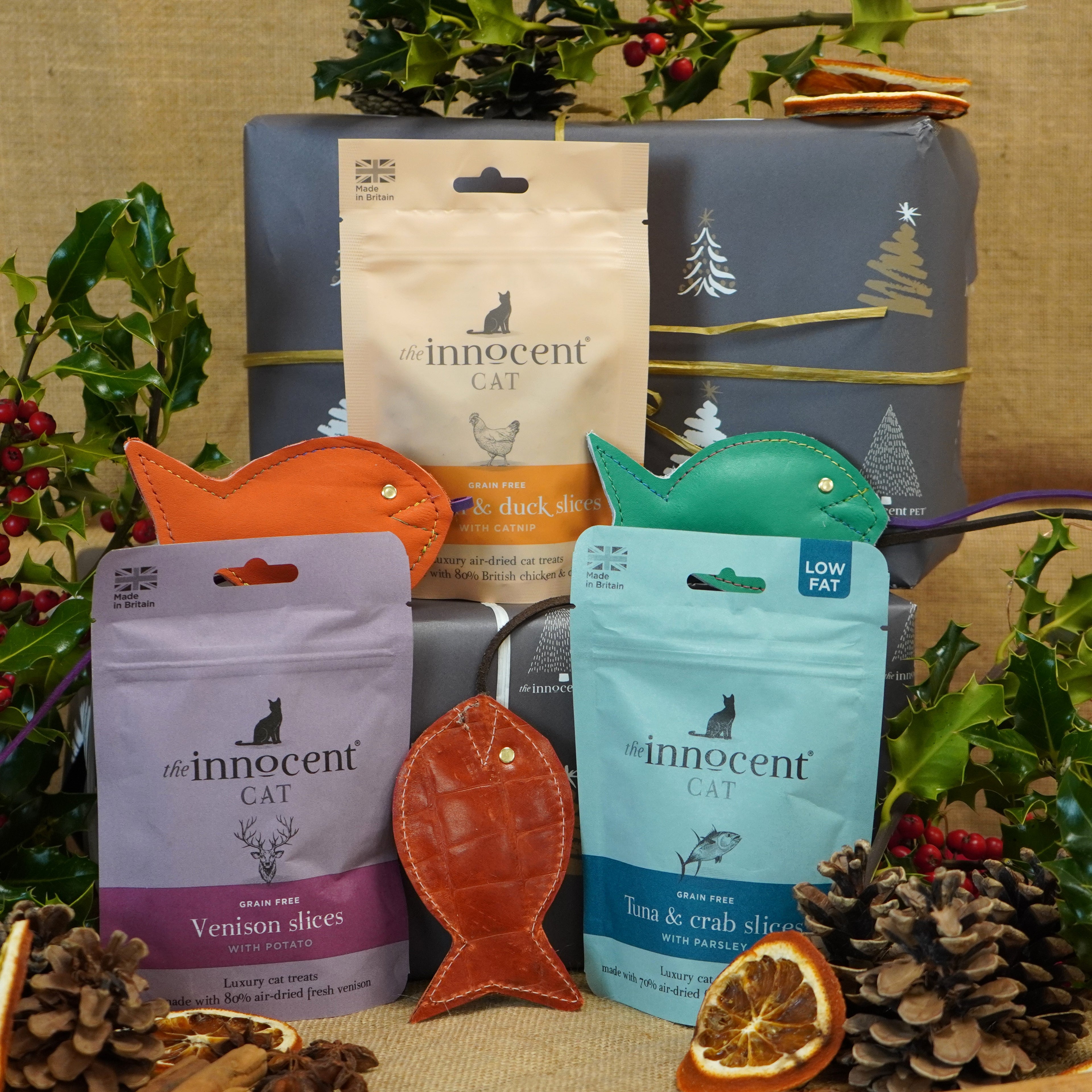 The Innocent Hound Cat Christmas Gift Box 2023