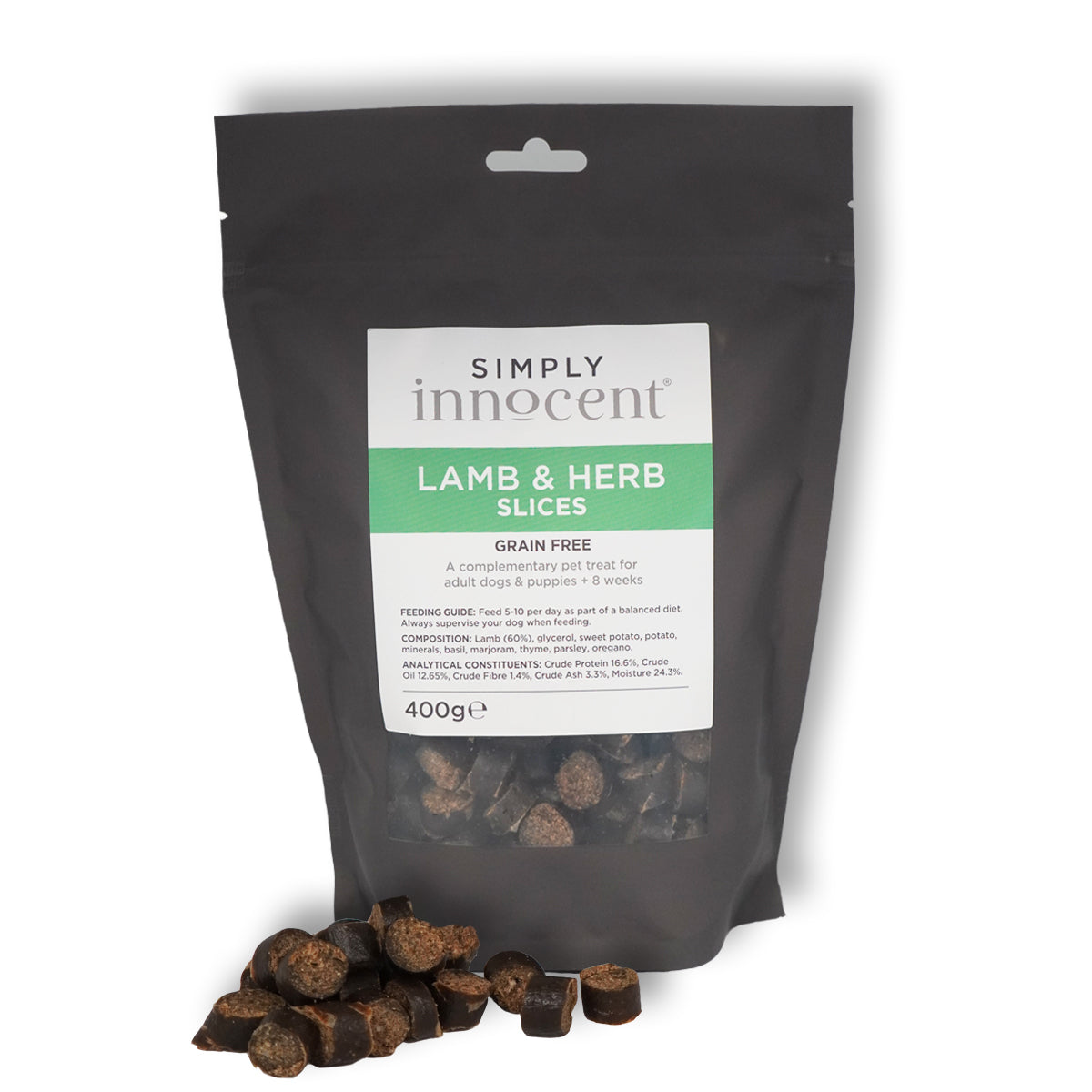 Lamb & Herb Slices/ Sausages - 400g